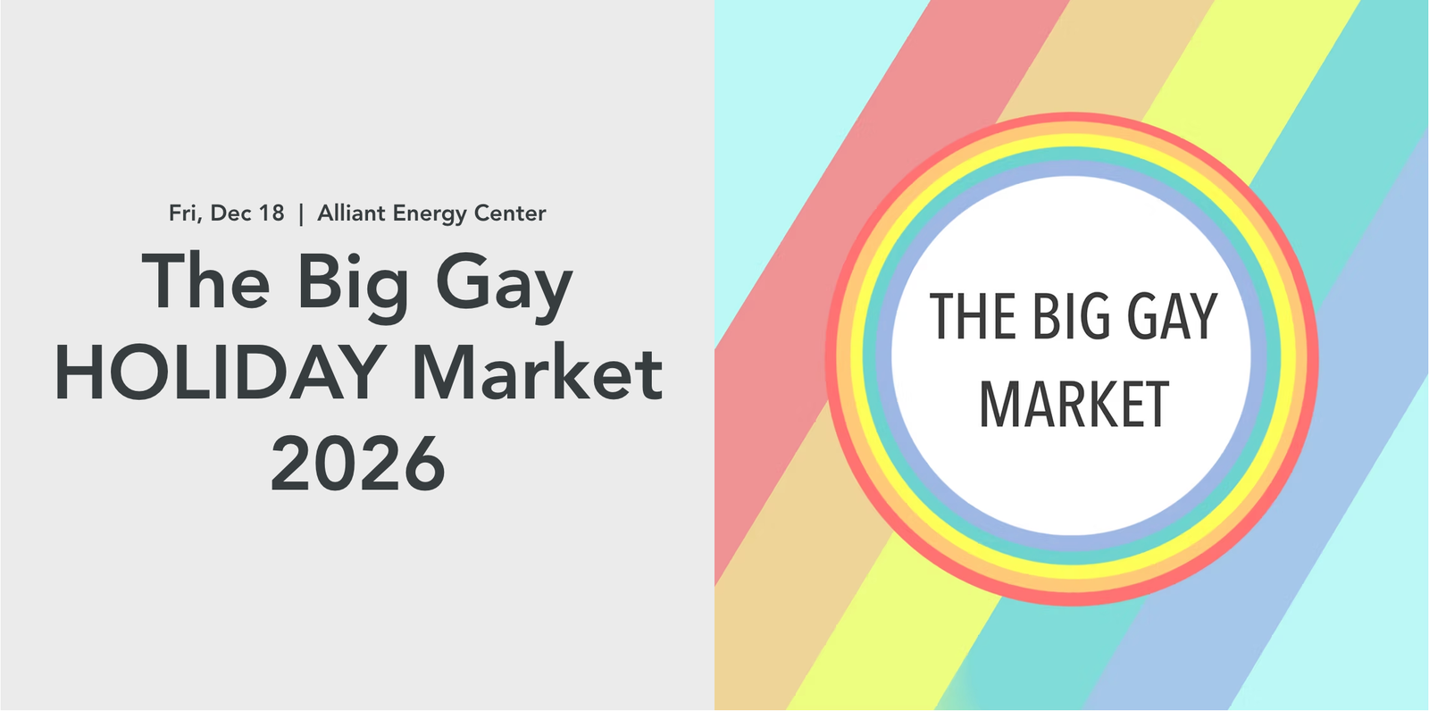 The Big Gay Holiday Market at the Alliant Energy Center in Madison